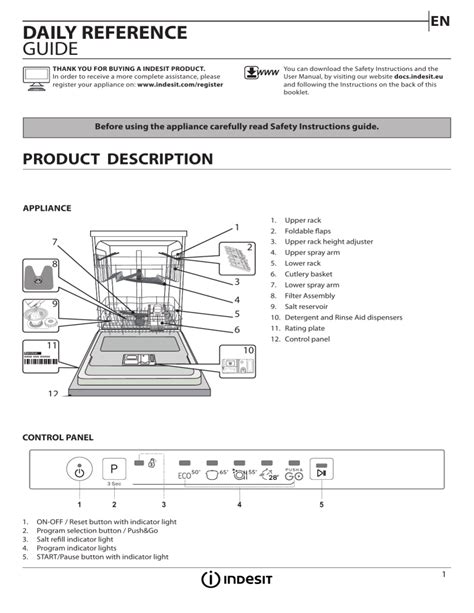 indesit dishwasher manual pdf.